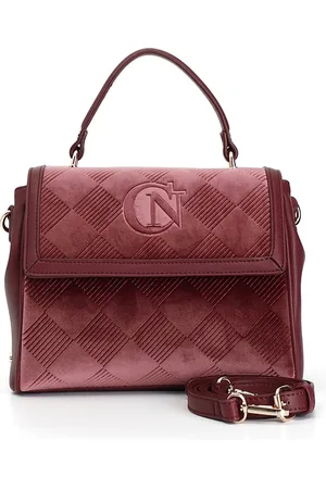CAFèNOIR Borsa a mano con pattina in velluto