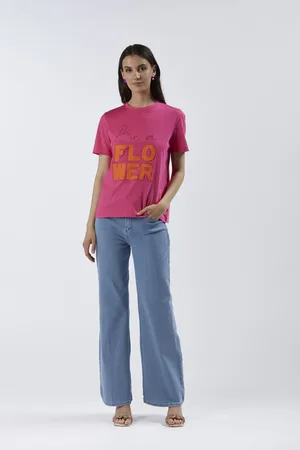 CAFèNOIR T-shirt a maniche corte "be a flower"
