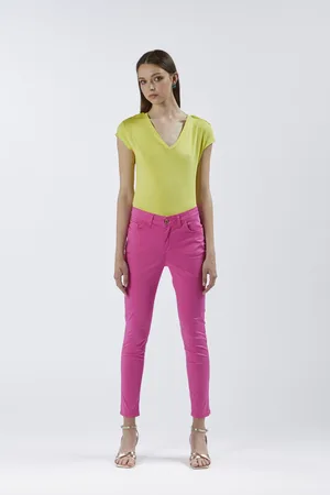 CAFèNOIR Pantaloni skinny tinto capo