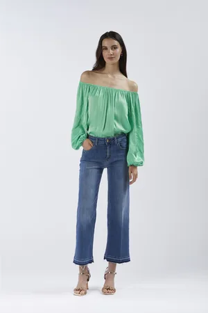 CAFèNOIR Jeans denim culotte super stretch