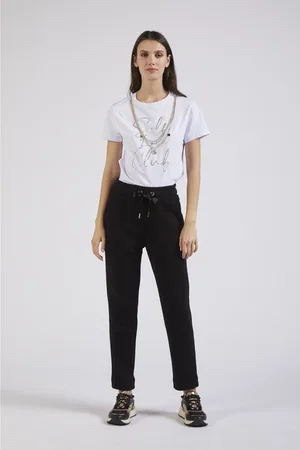 CAFèNOIR Pantaloni tipo jogger in felpa