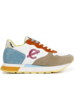 CAFèNOIR Sneakers in pelle scamosciata e tessuto