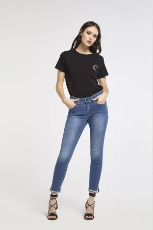 CAFèNOIR Jeans brigitte skinny in tela superstretch