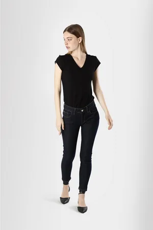 CAFèNOIR Skinny jeans brigitt in tela denim superstretch