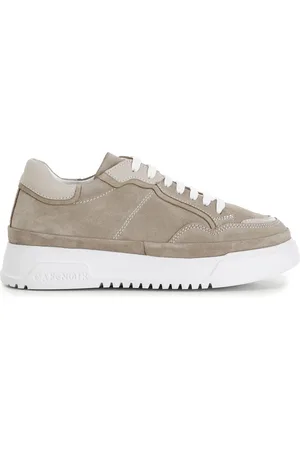 CAFèNOIR Sneakers in pelle scamosciata monocolore con suola a cassetta