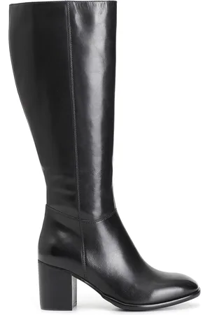 CAFèNOIR Stivale in pelle tacco 65