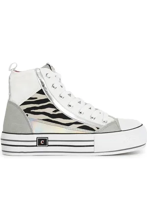 CAFèNOIR Sneakers mid patchwork zebrati