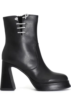 CAFèNOIR Tronchetto donna in similpelle con laccio strass