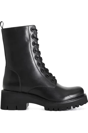 CAFèNOIR Stivaletto donna in pelle allacciato