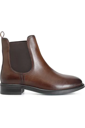 CAFèNOIR Tronchetto donna in pelle con elastici