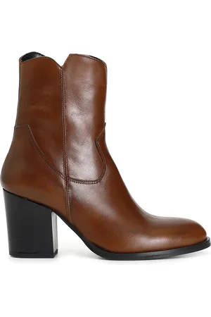 CAFèNOIR Tronchetto donna stile texano in pelle