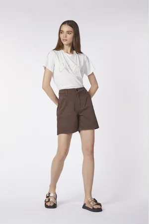 CAFèNOIR Shorts in bull denim tinto capo