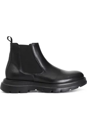 CAFèNOIR Tronchetto uomo in pelle con elastico