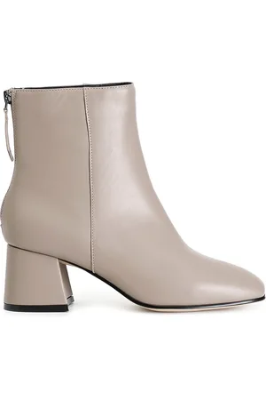 CAFèNOIR Tronchetto donna in pelle con cerniera