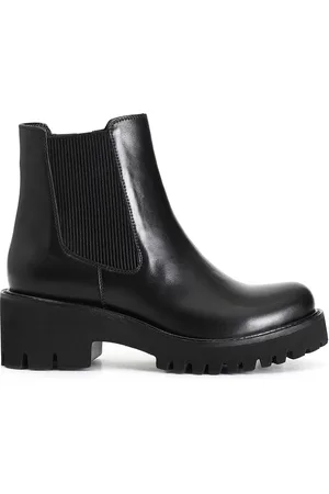 CAFèNOIR Tronchetto donna in pelle con elastico