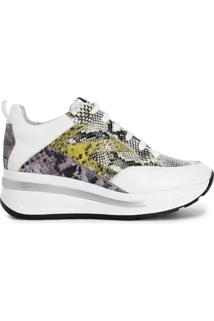 CAFèNOIR Sneakers in pelle patchwork