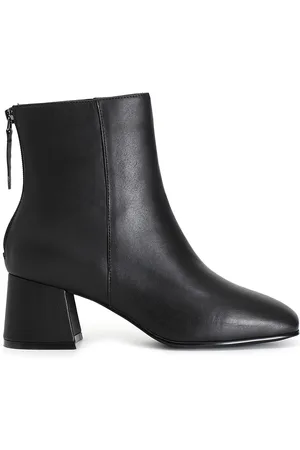 CAFèNOIR Tronchetto donna in pelle con cerniera