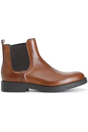 CAFèNOIR Tronchetto uomo in pelle con elastico