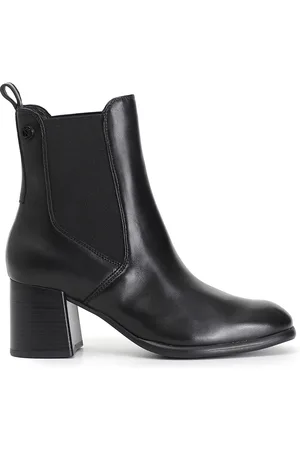 CAFèNOIR Tronchetto donna in pelle con elastico