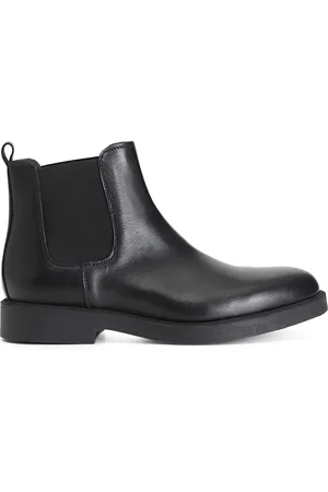 CAFèNOIR Tronchetto uomo in pelle con elastico