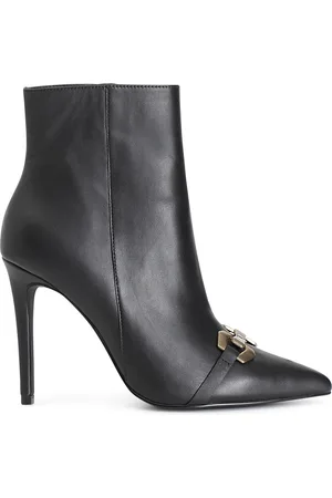 CAFèNOIR Tronchetto donna in pelle con accessorio