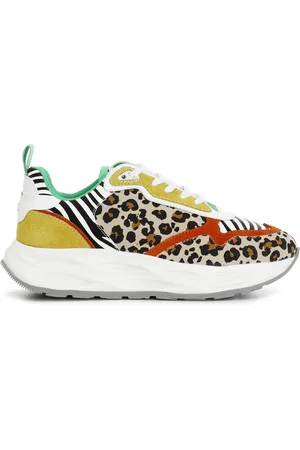 CAFèNOIR Scarpe running con riporti animalier