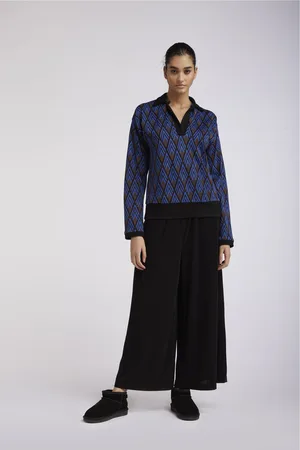 CAFèNOIR Maglia collo tipo polo tessuto jacquard