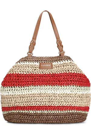 CAFèNOIR Tote a lavorazione crochet
