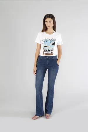 CAFèNOIR Jeans denim flare