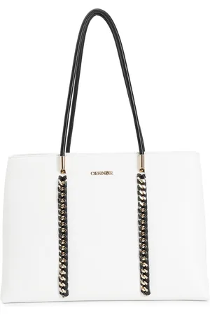 CAFèNOIR Shopping bag con manici tubolari