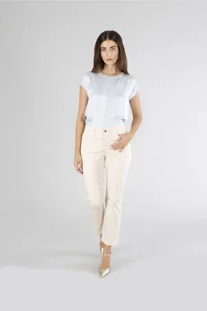CAFèNOIR Pantaloni slim tinto capo