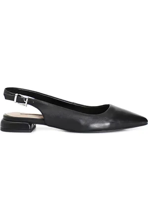 CAFèNOIR Ballerine in pelle con laccio dietro