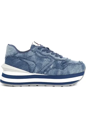 CAFèNOIR Sneakers in tessuto sfrangiata