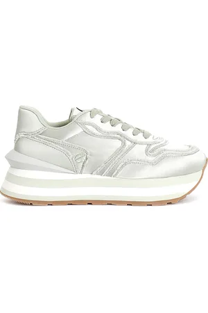 CAFèNOIR Sneakers in tessuto sfrangiata