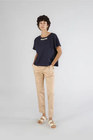 CAFèNOIR T-shirt con applicazione strass
