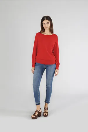 CAFèNOIR Maglia con scollo a barca
