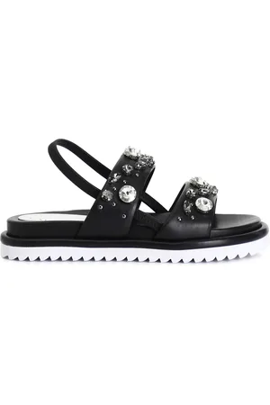 CAFèNOIR Sandali frate con strass