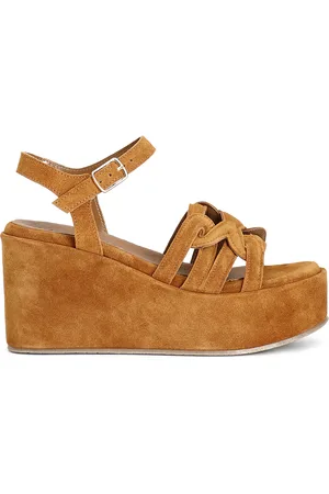 CAFèNOIR Sandali gilda in pelle scamosciata