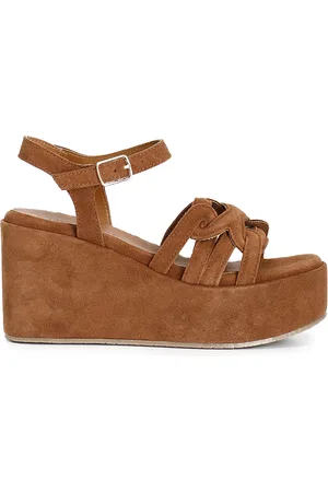 CAFèNOIR Sandali gilda in pelle scamosciata