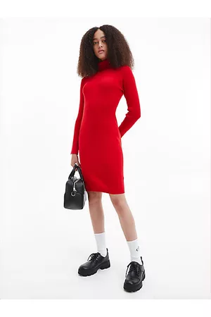 Calvin Klein Abito maglione a collo alto