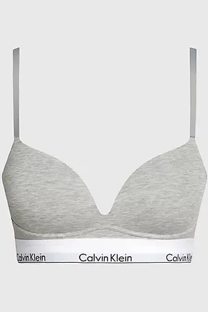 Calvin Klein Reggiseno con scollo profondo push-up - Icon Cotton Modal