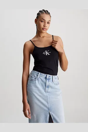 Calvin Klein Canotta con monogramma slim