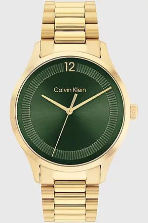 Calvin Klein Orologio con cinturino e quadrante scanalato