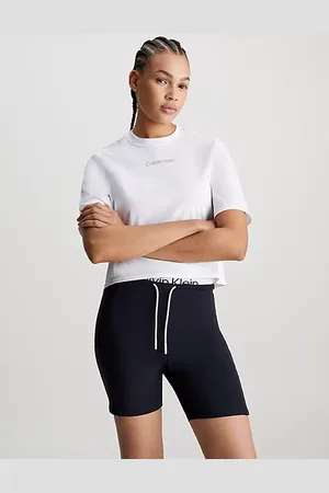 Calvin Klein T-shirt cropped da palestra