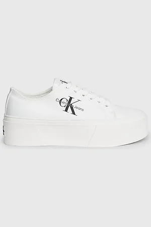 Calvin Klein Sneaker in tela con plateau