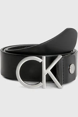 Calvin Klein Leather Logo Belt - - - Women - 75 cm