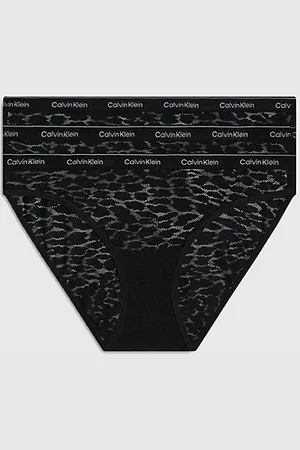 Calvin Klein Slip classico in pizzo in confezione da 3