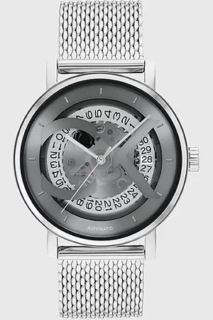 Calvin Klein Orologio automatico con quadrante scheletrato • CK Iconic