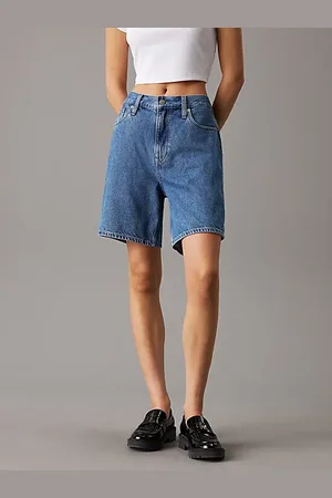 Calvin Klein Pantaloncini Mom Bermuda in jeans