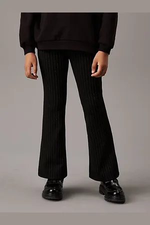 Calvin Klein Pantaloni gessati a zampa